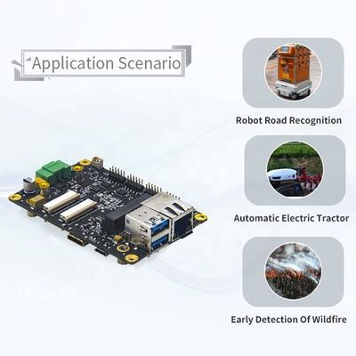 SD 1 * Micro SD Embedded Carrier Board per il modulo NVIDIA Jetson NANO/Xavier NX/TX2 NX
