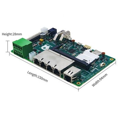 Scheda portante NVIDIA Jetson NANO/Xavier NX/TX2 NX Scheda di sviluppo prodotto RTSO-6003