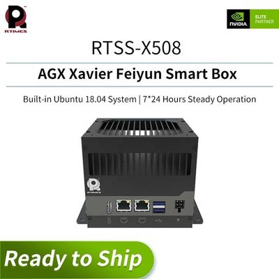 Jetson AGX Xavier Developer Kit e Feiyun Smart Box RTSS-X508 Input di alimentazione 9V 20V DC