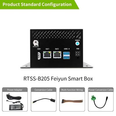 Feiyun Smart Box RTSS-B205 La soluzione AI definitiva per la serie NVIDIA Jetson Orin AGX