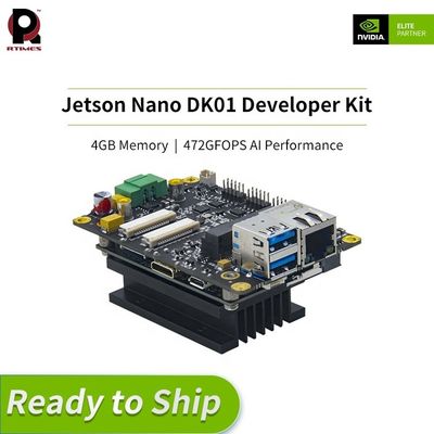 NVIDIA Jetson Nano Developer Kit RTS-NANO-DK01 con 4 GB di RAM e custodia della fotocamera incorporata