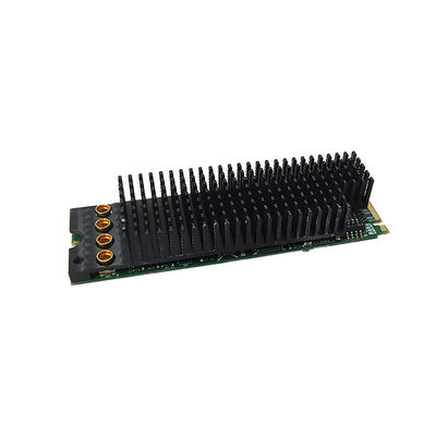 Disegno di cattura video a risoluzione Eco Capture Quad SDI M.2-6904 con ingresso SDI a 4 canali