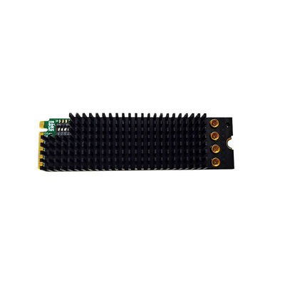 Disegno di cattura video a risoluzione Eco Capture Quad SDI M.2-6904 con ingresso SDI a 4 canali