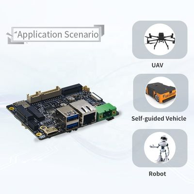 Modulo di intelligenza artificiale in tempo reale Orin Nano/Orin NX Modulo di sviluppo Board RTSO-3002 Industrial Carrier Board